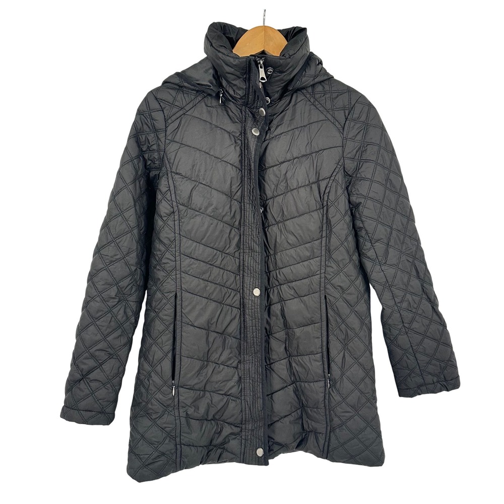 Marc New York Puffer Coat Quilted Padded Jacket Outerwear Black‎ Small